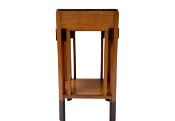 Art Deco Modernist Pedestal by Anton Lucas for N.V. Meubelkunst Leiden, 1920s